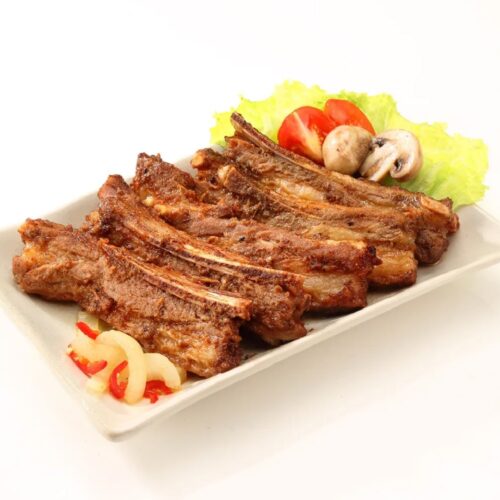 🍖 孜然香料燒烤羊肋排（約500g）