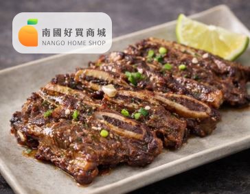 🍖 秘製炭香燒烤豬肋排（約500g）